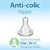 imageDr Browns Natural Flow Preemie Flow Narrow Baby Bottle Silicone Nipple Slowest Flow 0m 100 Silicone Bottle Nipple 6 CountPack of 1YCut  Ideal for Thicker Liquid  9m