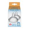 imageDr Browns Natural Flow YCut WideNeck Baby Bottle Silicone Nipple Ideal for Thicker Liquids 9m 100 Silicone Bottle Nipple 6 CountPack of 1Level 1  0m