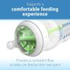 imageDr Browns Natural Flow YCut WideNeck Baby Bottle Silicone Nipple Ideal for Thicker Liquids 9m 100 Silicone Bottle Nipple 6 CountPack of 1Level 2  3m
