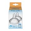 imageDr Browns Natural Flow YCut WideNeck Baby Bottle Silicone Nipple Ideal for Thicker Liquids 9m 100 Silicone Bottle Nipple 6 CountPack of 1Level 2  3m