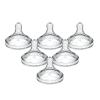 imageDr Browns Natural Flow YCut WideNeck Baby Bottle Silicone Nipple Ideal for Thicker Liquids 9m 100 Silicone Bottle Nipple 6 CountPack of 1Level 4  9m