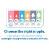 imageDr Browns Natural Flow YCut WideNeck Baby Bottle Silicone Nipple Ideal for Thicker Liquids 9m 100 Silicone Bottle Nipple 6 CountPack of 1Level 4  9m