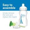 imageDr Browns Natural Flow YCut WideNeck Baby Bottle Silicone Nipple Ideal for Thicker Liquids 9m 100 Silicone Bottle Nipple 6 CountPack of 1Transitions Sippy Spout  6m