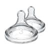 imageDr Browns Natural Flow YCut WideNeck Baby Bottle Silicone Nipple Ideal for Thicker Liquids 9m 100 Silicone Bottle Nipple 6 CountPack of 1Level 3  6m