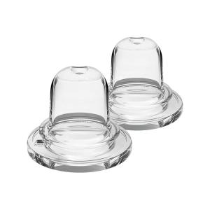 imageDr Browns Milestones Options Sippy Spouts Narrow Soft 100 Silicone Baby Bottle Sippy Spout 6m 2 Count Pack of 1Sippy Spouts