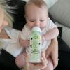 imageDr Browns Natural Flow AntiColic Options Narrow Baby Bottle Bear ampamp Owl 8 oz250 mL with Level 1 Slow Flow Nipple BPA Free 0m 2Pack2Pack  Bear  Owl