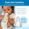imageDr Browns Natural Flow AntiColic Options Narrow Baby Bottle Bear ampamp Owl 8 oz250 mL with Level 1 Slow Flow Nipple BPA Free 0m 2Pack2Pack  Bear  Owl