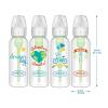imageDr Browns Natural Flow AntiColic Options Narrow Baby Bottle Dream Adventure 8 oz250 mL with Level 1 Slow Flow Nipple 0m 4 Count Pack of 14 Pack  8oz  Dream Adventure