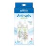 imageDr Browns Natural Flow AntiColic Options Narrow Baby Bottle Pig ampamp Frog 8 oz250 mL with Level 1 Slow Flow Nipple BPA Free 0m 2Pack2Pack  Pig  Frog