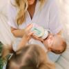 imageDr Browns Natural Flow AntiColic Options WideNeck Glass Baby Bottle 5 oz150 mL with Level 1 Slow Flow Nipple 1 Pack 0m5 oz  1 Pack
