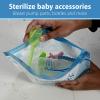 imageDr Browns Natural Flow AntiColic Options WideNeck Glass Baby Bottle 5 oz150 mL with Level 1 Slow Flow Nipple 1 Pack 0mStarter Set