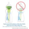 imageDr Browns Natural Flow OptionsReplacement Vent Kit WideNeck 2 Count Pack of 1 Fits Options WideNeck  9oz270mL bottles9 oz  WideNeck