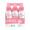 imageDr Browns Natural Flow AntiColic Baby Bottles  Pink  8oz  6pkPink