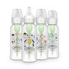 imageDr Browns Natural Flow AntiColic Options Narrow Baby Bottle Bear ampamp Owl 8 oz250 mL with Level 1 Slow Flow Nipple BPA Free 0m 2Pack4Pack  Bear  Owl  Pig   Frog