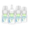 imageDr Browns Natural Flow AntiColic Options Narrow Baby Bottle Dream Adventure 8 oz250 mL with Level 1 Slow Flow Nipple 0m 4 Count Pack of 14 Pack  2oz  Clear
