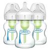imageDr Browns Natural Flow AntiColic Options WideNeck Glass Baby Bottle 5 oz150 mL with Level 1 Slow Flow Nipple 1 Pack 0m5 oz  3 Pack
