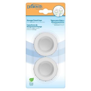 imageDr Browns WideNeck StorageTravel Caps for Anticolic Options Baby Bottles fits 9 oz270 mL and 5 oz150mL BPAFree 2Pack2 Pack
