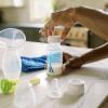 imageDr Browns 100 Silicone OnePiece Breast PumpHandsFree Breast Milk Collector with AntiColic Options Baby Bottle 4 oz120 mLLevel 1 NippleTravel Lid and Travel BagBreast Pump Milk Catcher
