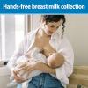 imageDr Browns 100 Silicone OnePiece Breast PumpHandsFree Breast Milk Collector with AntiColic Options Baby Bottle 4 oz120 mLLevel 1 NippleTravel Lid and Travel BagBreast Pump Milk Catcher