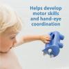 imageDr Browns CleanUp Pour ampamp Roar Watering Can Baby Bath Essentials Kids Toy 6 Months BPA Free Certified Plastic NeutralSmall