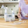 imageDr Browns Customflow Hospital Strength Double Electric Breast Pump with Adjustable Settings includes Breast Milk Collection Bottles Flanges ampamp Other Pumping EssentialsBreast Pump Gift Set