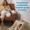 imageDr Browns Customflow Hospital Strength Double Electric Breast Pump with Adjustable Settings includes Breast Milk Collection Bottles Flanges ampamp Other Pumping EssentialsBreast Pump Gift Set