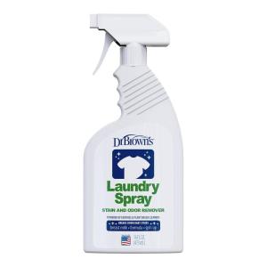 imageDr Browns Laundry Spray Stain and Odor Remover for Baby Clothes Hypoallergenic FragranceFree 16 fl oz 1 Pack16 Fl Oz Pack of 1