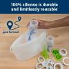 imageDr Browns Microwave Steam Sterilizer Bag for Baby Bottles Breast Pump Parts ampamp Other Toddler Accessories 100 Silicone Reusable Sterilizing BagSterilizer Bag