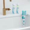 imageDr Browns Deluxe Bottle Brush Cleaning Brush for Baby Bottles Nipples and Sippy Cups with Suction Cup Stand ampamp Bonus Brush BPA Free1 Count Pack of 3