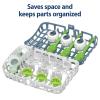 imageDr Browns Dishwasher Basket for Small Baby Bottle Parts Pacifiers and Accessories Clean Store and Organize Newborn Essentials BPA free