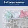 imageDr Browns Dishwasher Basket for Small Baby Bottle Parts Pacifiers and Accessories Clean Store and Organize Newborn Essentials BPA free
