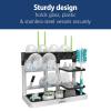 imageDr Browns Drying Tower StandUp Drying Rack Countertop Baby Bottle Drying with Organized Storage for Baby Essentials Space Saving Vertical Rack