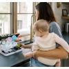 imageDr Browns Drying Tower StandUp Drying Rack Countertop Baby Bottle Drying with Organized Storage for Baby Essentials Space Saving Vertical Rack