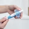 imageDr Browns Reusable Sponge Baby Bottle Cleaning Brush with Suction Cup Stand Scrubber and Nipple Cleaner Blue 1Pack1Pack  Blue Bottle Brush