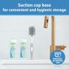 imageDr Browns Soft Touch No Scratch Baby Bottle Cleaning Brush Nipple Cleaner ampamp Suction Cup Base for Easy Storage BPA Free Gray