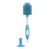 imageDr Browns Soft Touch No Scratch Baby Bottle Cleaning Brush Nipple Cleaner with Stand and Storage Clip BPA Free Blue 1Pack