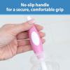imageDr Browns Soft Touch No Scratch Baby Bottle Cleaning Brush Nipple Cleaner with Stand and Storage Clip BPA Free Blue 1Pack