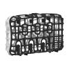 imageDr Browns Dishwasher Basket for Small Baby Bottle Parts Pacifiers and Accessories Clean Store and Organize Newborn Essentials BPA Free Black
