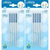 imageDr Browns Natural Flow Reusable Baby Bottle Vent System and Reservoir Cleaning Bristle BrushBPA FreeBlue Brushes4Pack8 Pack