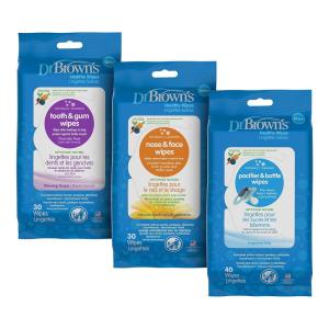 imageDr Browns Healthy Wipes for Babies and Toddlers Variety 3 PackVariety  3 Pack