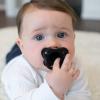 imageDr Browns HappyPaci 100 Silicone Newborn Baby Pacifiers 06 Months BPA Free White Pink Light Pink Cool Gray and Black 6 Pack