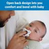 imageDr Browns HappyPaci 100 Silicone Pacifier 06m BPA Free Black Cool Gray White 3Pack