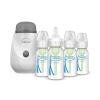 imageDr Browns InstaFeed Bottle Warmer and Sterilizer with AntiColic Options Narrow Baby Bottles 4 oz120 mL with Level 1 Slow Flow Nipple 4 Pack 0mInstaFeed Bottle Warmer  4oz  Clear Bottles