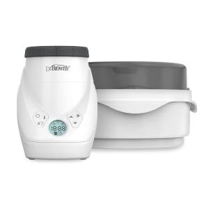 imageDr Browns Milk Spa Breast Milk ampamp Bottle Warmer with Microwave Steam  for Baby Bottles Nipples Bottle Parts Pacifiers Teethers and Breast Pump PartsMilk Spa Bottle Warmer  Microwave Steam