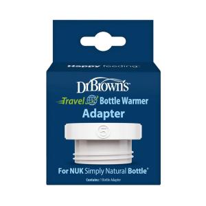 imageDr Browns Travel Bottle Warmer Adapter for Nuk Baby Bottles Portable BPA Free