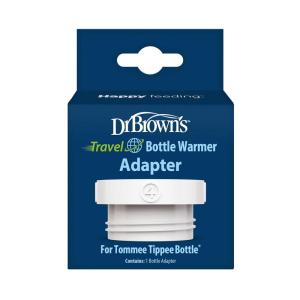 imageDr Browns Travel Bottle Warmer Adapter for Tommee Tippee Baby Bottles Portable BPA Free