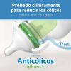 imageDr Browns Natural Flow AntiColic Options WideNeck Baby Bottles 9 oz270 mLwith Level 1 Slow Flow Nipple4 Count0m9 oz  1 Pack