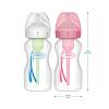 imageDr Browns Natural Flow AntiColic Options WideNeck Baby Bottles 9 oz270 mLwith Level 1 Slow Flow Nipple4 Count0m9 oz  1 Pack