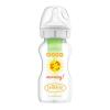 imageDr Browns Natural Flow AntiColic Options WideNeck Baby Bottles 9 oz270 mLwith Level 1 Slow Flow Nipple4 Count0m9 oz  4 Pack  MorningNight Deco