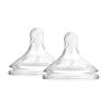 imageDr Browns Natural Flow AntiColic Options WideNeck Baby Bottles 9 oz270 mLwith Level 1 Slow Flow Nipple4 Count0m9 oz  6 Pack with Spouts